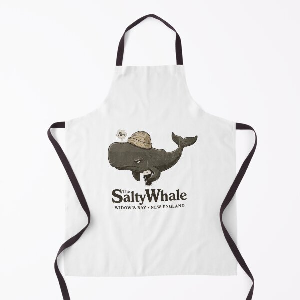 Item preview, The Salty Whale -Window's Bay designed and sold by DesignForYou79.