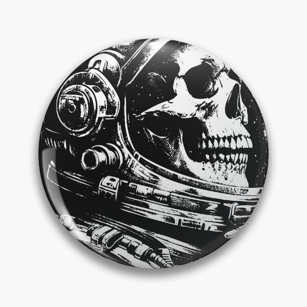 Item preview, Dark Art Astronaut helmet Skull cosmonaut Space designed and sold by MORSPECTIVE.