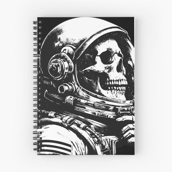Item preview, Dark Art Astronaut helmet Skull cosmonaut Space designed and sold by MORSPECTIVE.