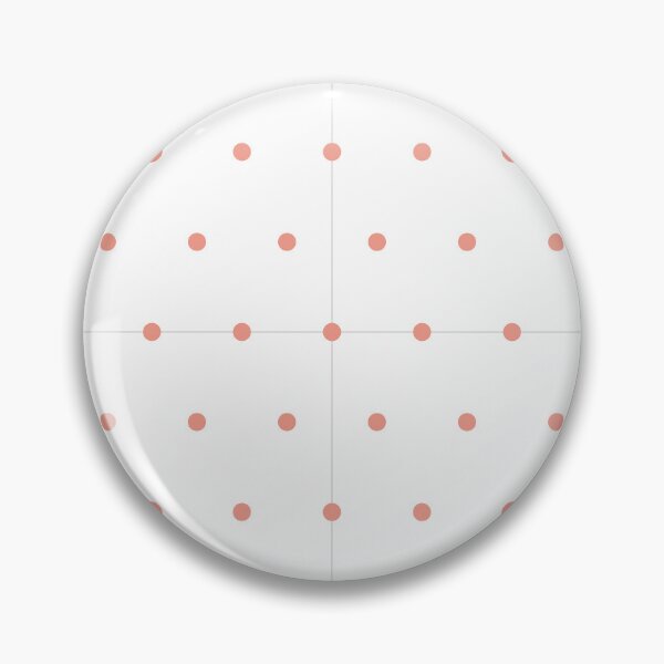 Item preview, White and Coral micro dots designed and sold by pattern-archive.