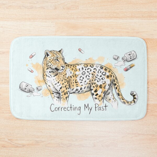 Item preview, Correcting My Past: Surreal Leopard & White-Out Art designed and sold by SoulPT.