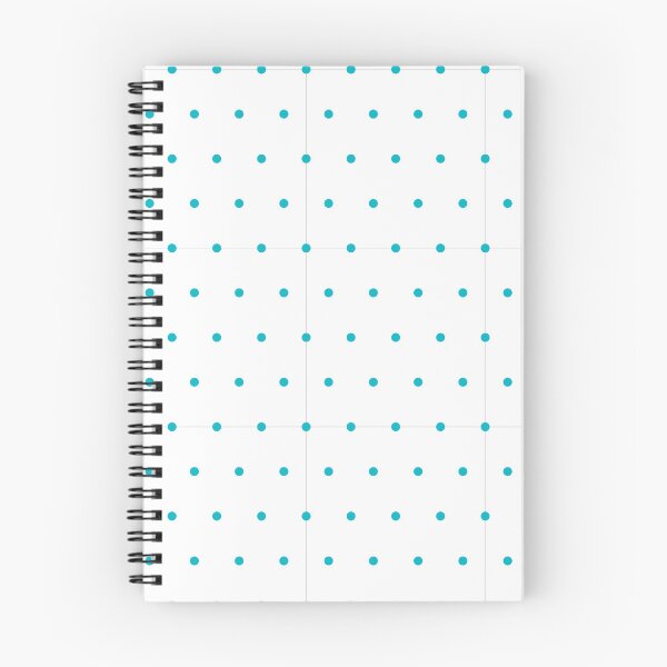 Item preview, White and Cyan micro dots designed and sold by pattern-archive.
