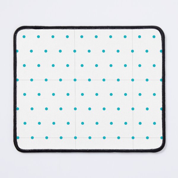 Item preview, White and Cyan micro dots designed and sold by pattern-archive.