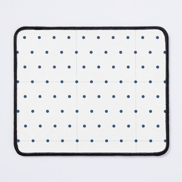 Aperçu de l'œuvre micro-pois blancs et denim créée et vendue par pattern-archive.