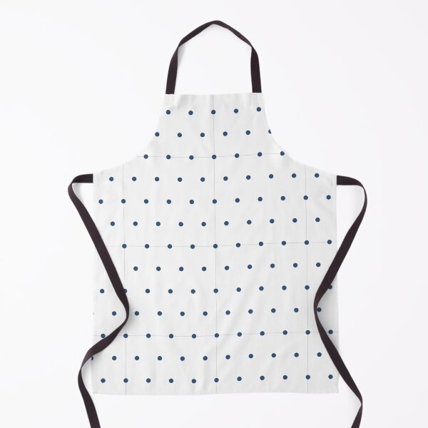 Aperçu de l'œuvre micro-pois blancs et denim créée et vendue par pattern-archive.