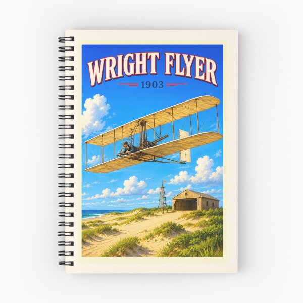 Item preview, Wright Flyer 1903 Historic Aircraft designed and sold by Myra365Art.