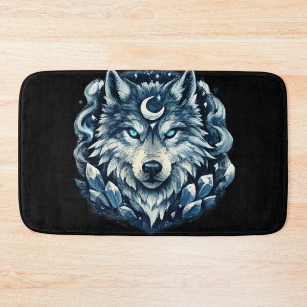 Item preview, Moonlit Crystal Wolf designed and sold by Dreamy fantasy design.