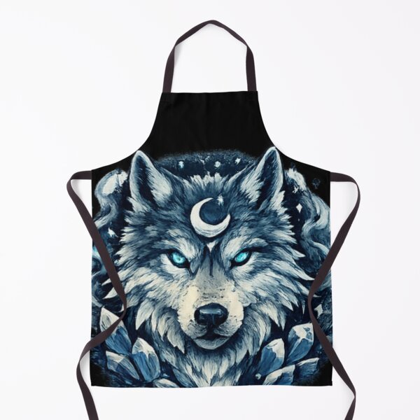 Item preview, Moonlit Crystal Wolf designed and sold by Dreamy fantasy design.