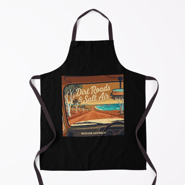 Item preview, Dirt Roads Salt Air Western Australia Road Trip Coastal Outback Drive Vintage Art designed and sold by Yellowriversss.