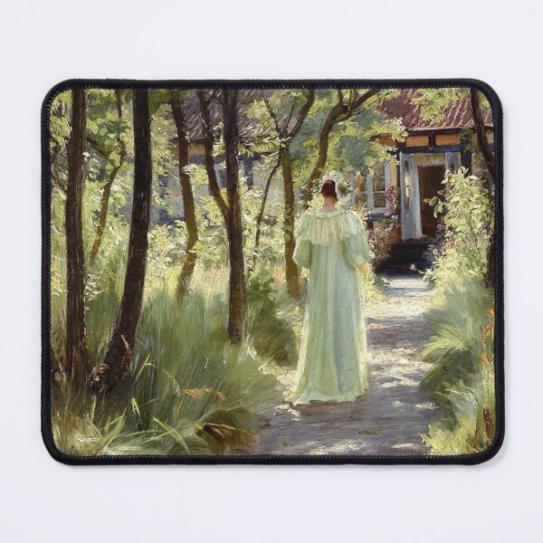 Item preview, Marie in the garden 1895 designed and sold by luisguirdy.