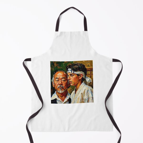 Item preview, The Bond Of Balance Miyagi  Daniel-San Heavy Impasto Portrait designed and sold by dictorollavia.