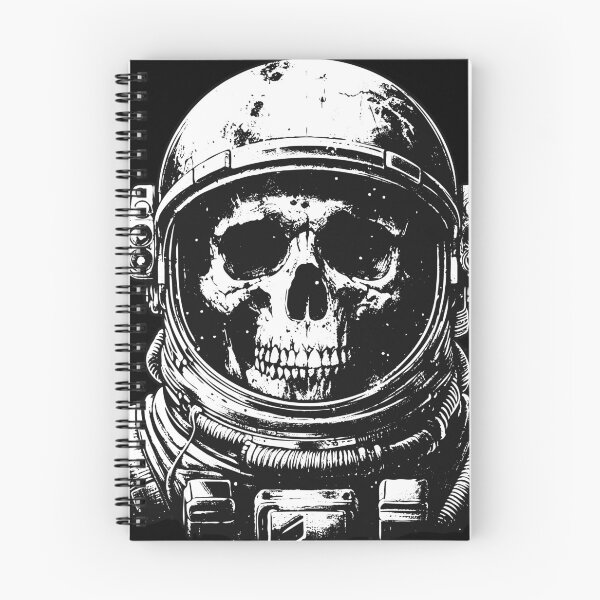 Item preview, Astronaut helmet Skull cosmonaut Space rocket designed and sold by MORSPECTIVE.