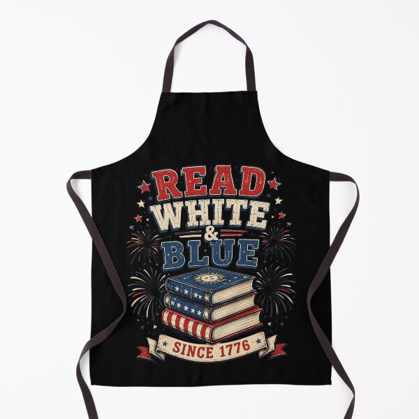 Item preview, Patriotic Bookish 4th of July Read White Blue Since 1776 designed and sold by OlakunleOloroz.