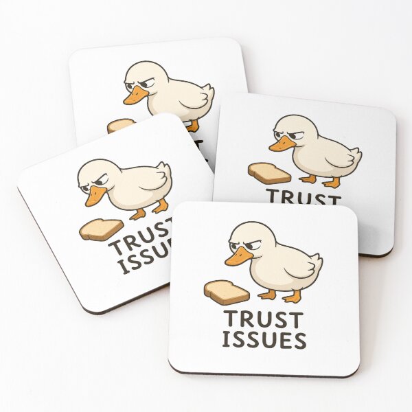 Item preview, Trust issues duck n bread designed and sold by vecart34.