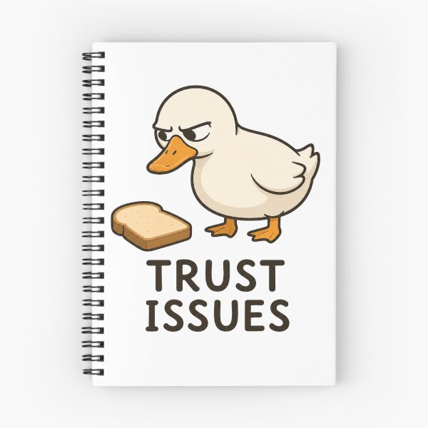 Item preview, Trust issues duck n bread designed and sold by vecart34.