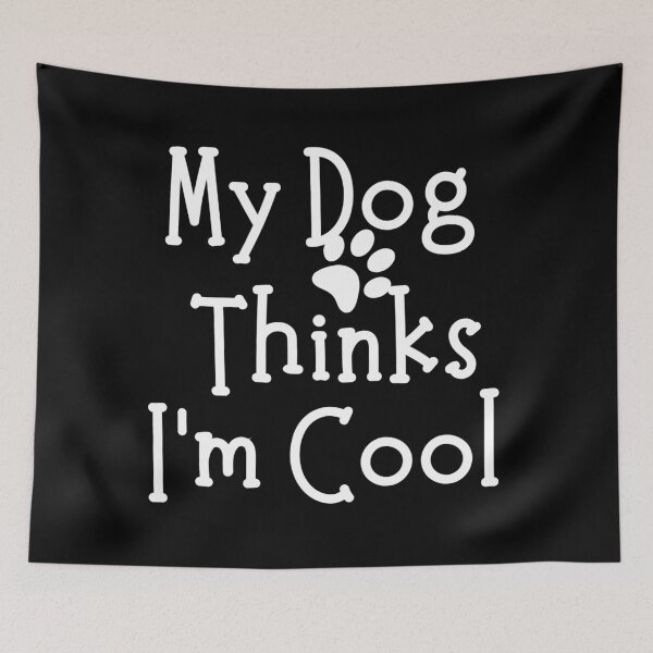 Item preview, My Dog Thinks I'm Cool Funny Dog Lover Shirt designed and sold by NeO² Studio.