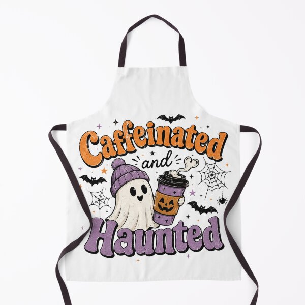Item preview, Caffeinated and Haunted designed and sold by Side Quest Co..