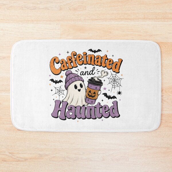 Item preview, Caffeinated and Haunted designed and sold by Side Quest Co..