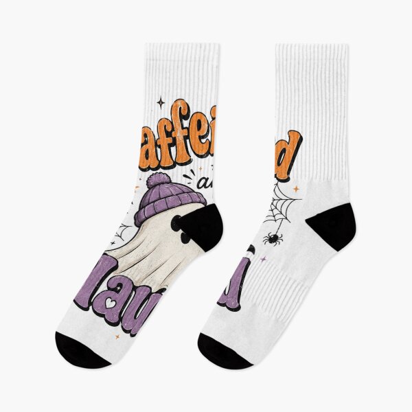 Item preview, Caffeinated and Haunted designed and sold by Side Quest Co..