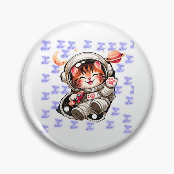 Item preview, Meowstronaut – Cute Cat Astronaut Space Adventure designed and sold by sisira gunarathna.