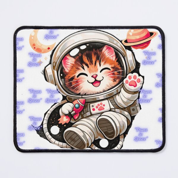 Item preview, Meowstronaut – Cute Cat Astronaut Space Adventure designed and sold by sisira gunarathna.