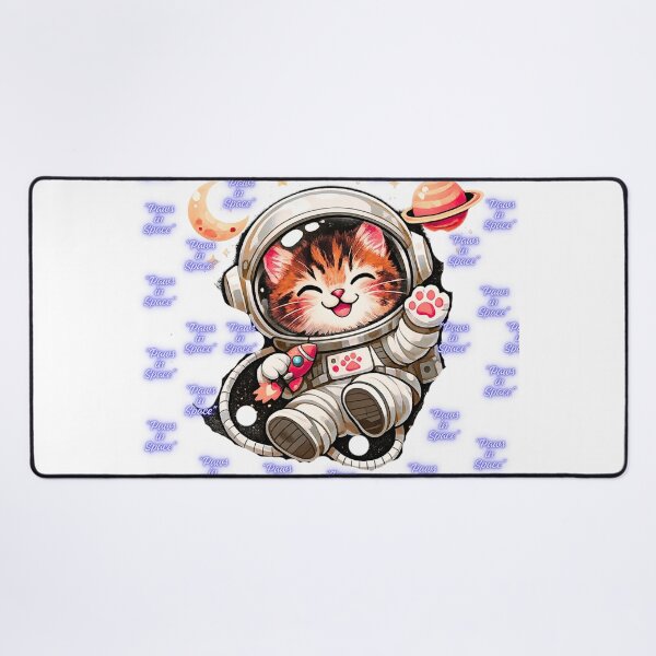Item preview, Meowstronaut – Cute Cat Astronaut Space Adventure designed and sold by sisira gunarathna.
