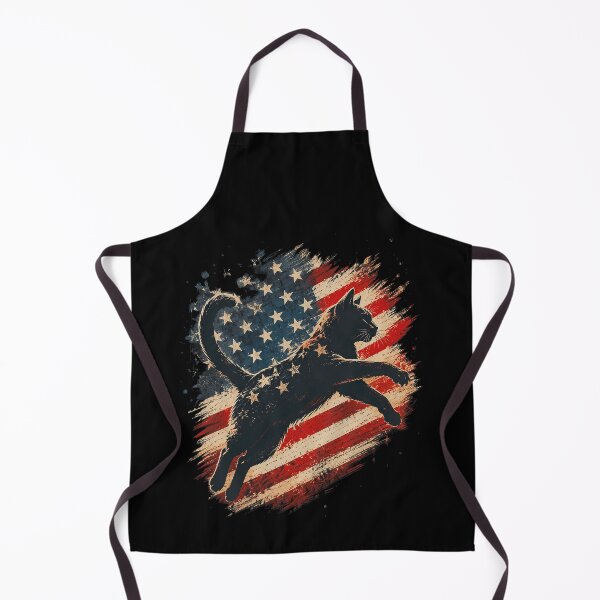 Item preview, Patriotic Cat American Flag Vintage Cat Lover designed and sold by OlakunleOloroz.