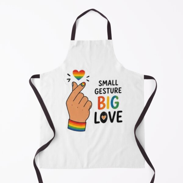 Item preview, Small Gesture Big Love Pride designed and sold by Pixanova.