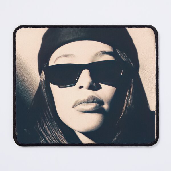 Item preview, aaliyah vintage monochrome portrait #6696 designed and sold by pple-frame.