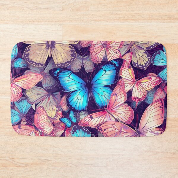Aperçu de l'œuvre  Butterfly Pattern – Gentle Seamless Design for Kids & Decor créée et vendue par Art70shop.