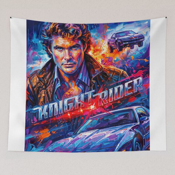 Item preview,  Knight Rider Neon drawing  designed and sold by ARTROGAN.
