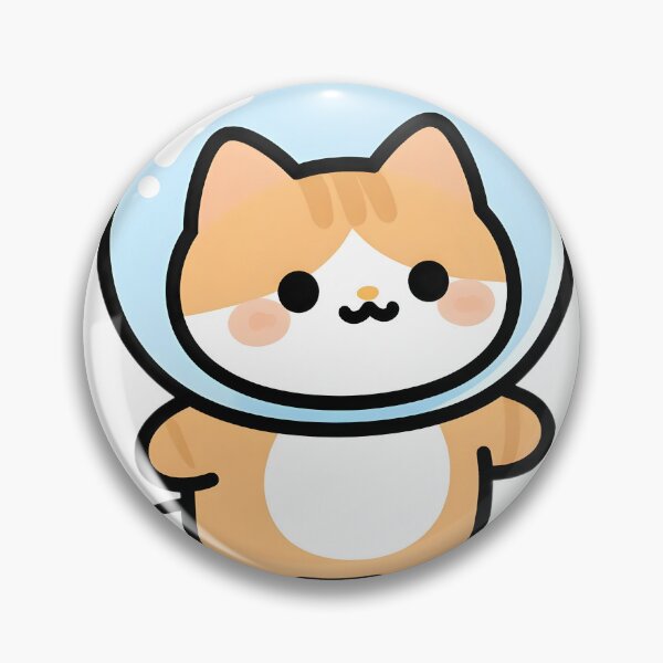 Item preview, Space Cat Astronaut designed and sold by GenAnArt.