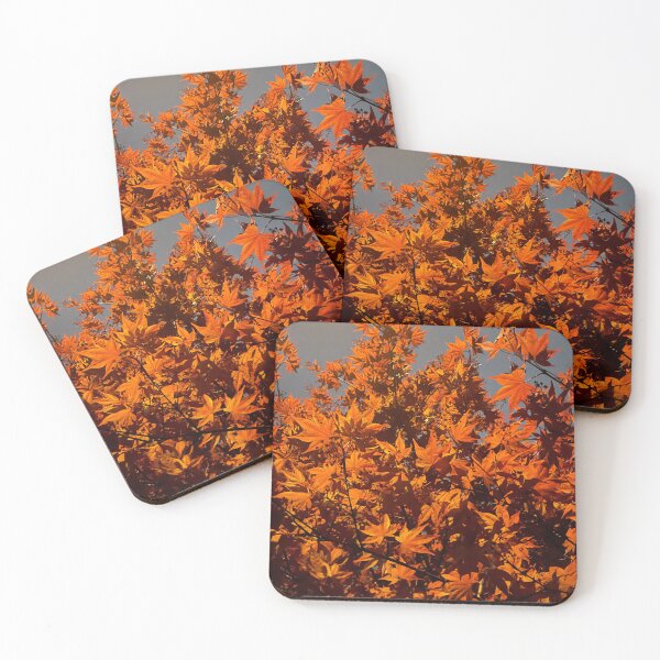 Item preview, Orange leaves designed and sold by BoxyFox.