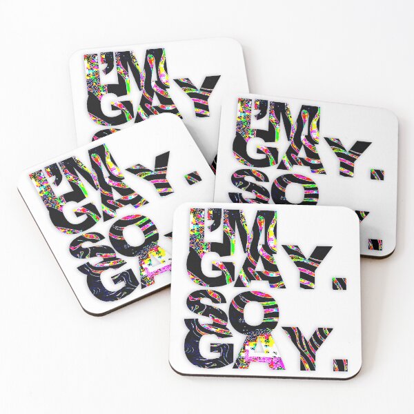 Item preview, I’M GAY. SO GAY. designed and sold by WORDPAUSE.