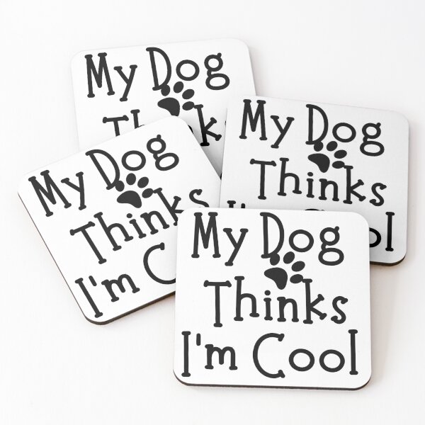 Item preview, My Dog Thinks I'm Cool Funny Dog Lover Shirt designed and sold by NeO² Studio.
