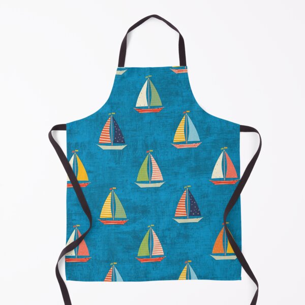 Item preview, Sailboats Ocean Pattern designed and sold by SeaStarAlex.