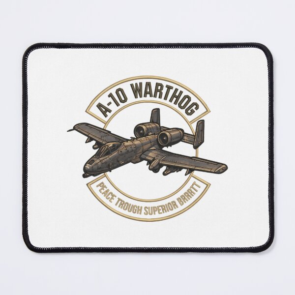 Item preview, A-10 Military Aviation Brrrtt Tactical Humor Design designed and sold by breemall.