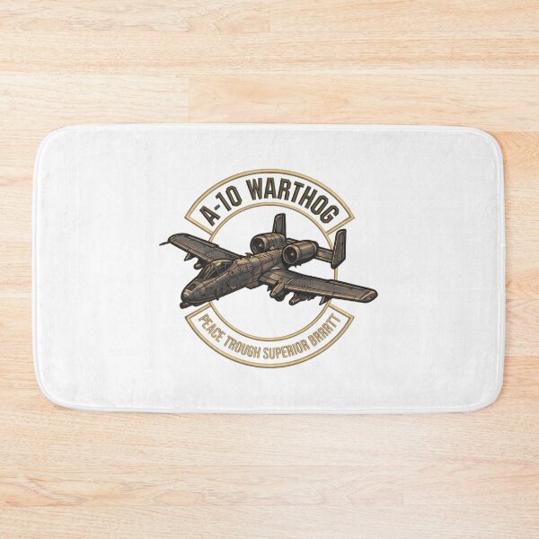Item preview, A-10 Military Aviation Brrrtt Tactical Humor Design designed and sold by breemall.