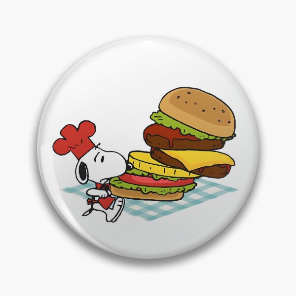Item preview, Chef Snoopy Giant Hamburger Tower designed and sold by Dimeure-ART.