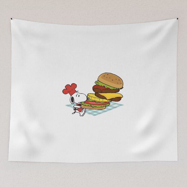 Item preview, Chef Snoopy Giant Hamburger Tower designed and sold by Dimeure-ART.
