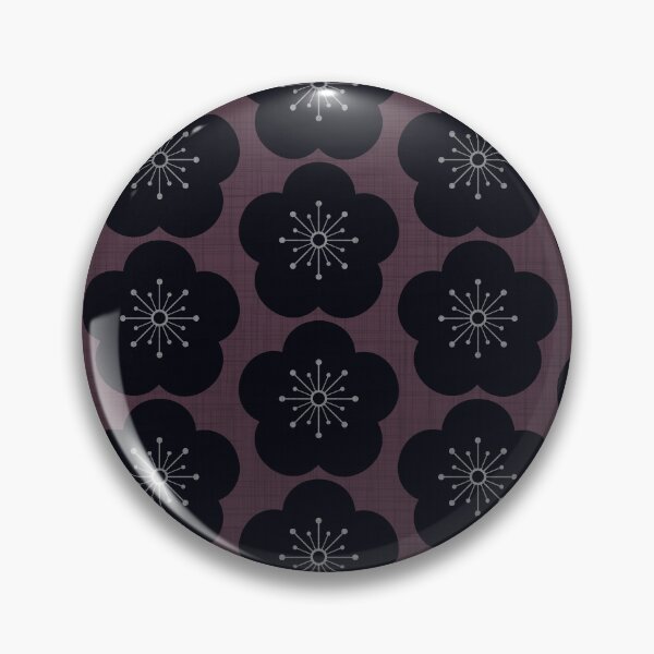 Item preview, KURO UME - Seamless - Bordeaux designed and sold by Ama Zuan.