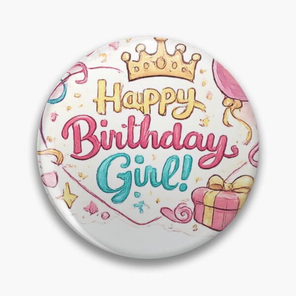Item preview, Super Happy Birthday Girl! designed and sold by fadeinkstudio.