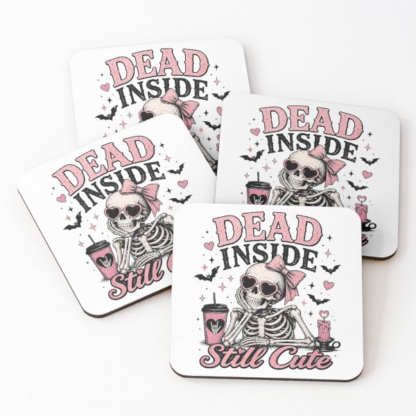 Item preview, Dead inside, still cute designed and sold by Side Quest Co..