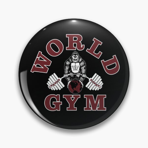 Item preview, World Gym Strong Gorilla Bodybuilding Logo designed and sold by Velvet-Mirage.