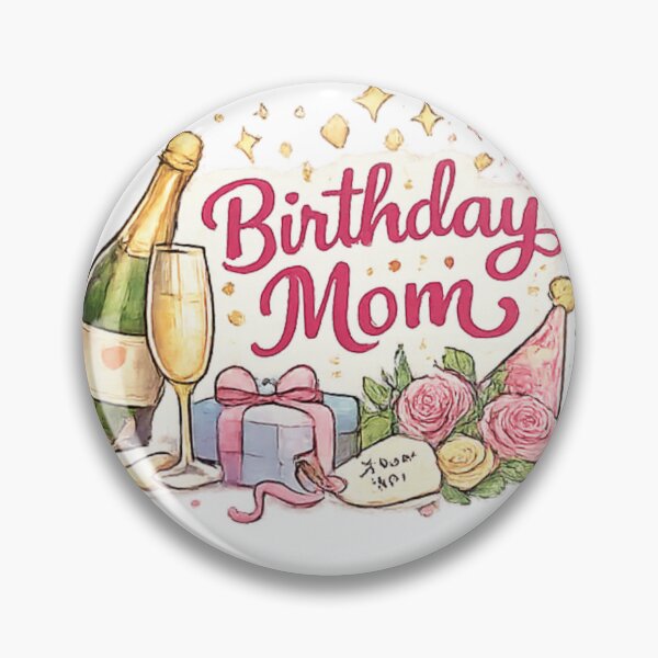 Item preview, Happy Birthday to mom! designed and sold by fadeinkstudio.