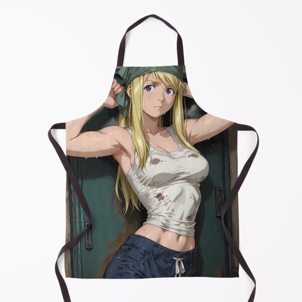 Item preview, Winry Rockbell Fullmetal Alchemist Mechanic Bandana Tough Mood designed and sold by SubtextandSass.