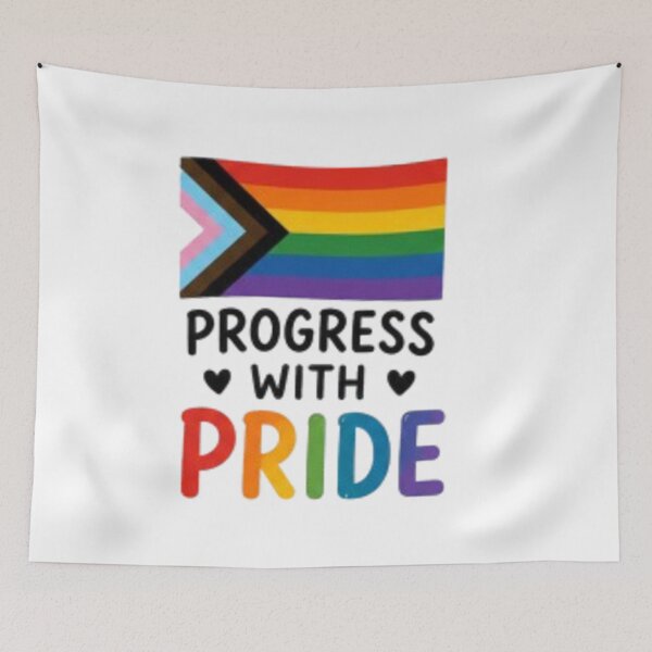 Item preview, Progress with Pride Progress Flag designed and sold by Pixanova.