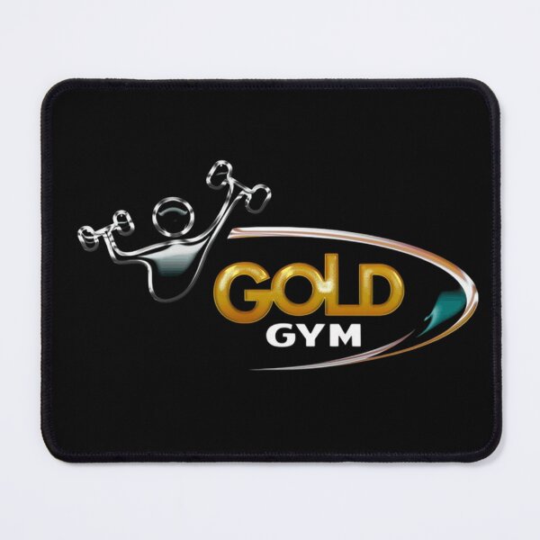 Item preview, Gold Gym Metallic Stickman Lifting Art designed and sold by Velvet-Mirage.