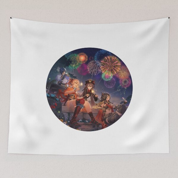 Item preview, Kaeya, Yoimiya, Hu Tao and Dehya designed and sold by Lauwuuh.