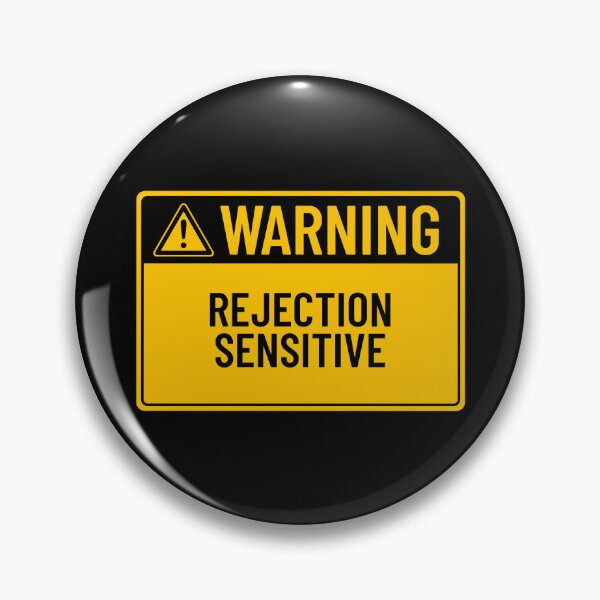 Item preview, Warning: Rejection Sensitive designed and sold by mr-k-store.